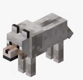 Transparent Minecraft Pig Clipart - Minecraft Wolf, HD Png Download, Transparent PNG