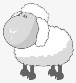 Sheep In Gray Clip Art At Clkercom Vector Clip Art - Baa Baa Wooly Sheep, HD Png Download, Transparent PNG