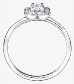 Solitaire Engagement Rings Side View, HD Png Download, Transparent PNG