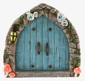 Blue Cobblestone Fairy Door - Home Door, HD Png Download, Transparent PNG