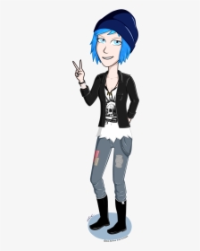 Chloe From Life Is Strange, By Me - Cartoon, HD Png Download, Transparent PNG
