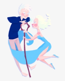 Jack Frost And Elsa - Illustration, HD Png Download, Transparent PNG