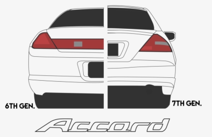 Honda Drawing Jdm - Honda Accord Drawing, HD Png Download, Transparent PNG