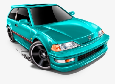 Honda Civic Ef Hot Wheels, HD Png Download, Transparent PNG