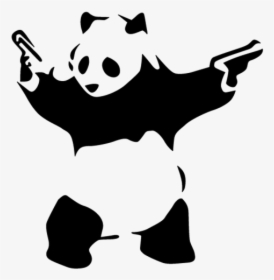 Banksy Panda, HD Png Download, Transparent PNG