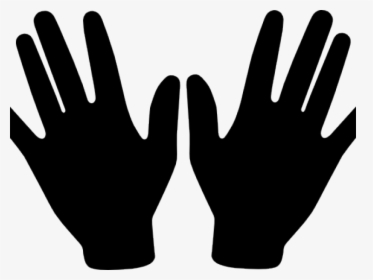 Black Hand Cliparts - Black Hands Clipart, HD Png Download, Transparent PNG