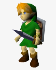 The Legend Of Zelda Clipart Link Ocarina Time - Link Zelda Ocarina Of Time, HD Png Download, Transparent PNG