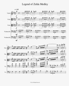 Legend Of Zelda Violin Sheet Music - I M Blue Violin Sheet Music, HD Png Download, Transparent PNG