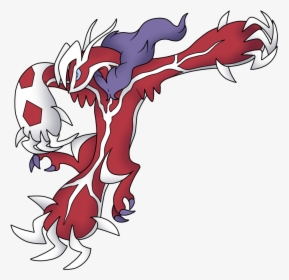 Yveltal Red And White, HD Png Download, Transparent PNG