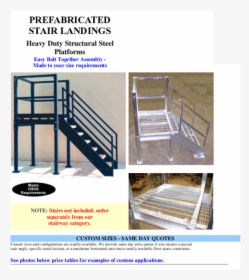 Steel Stair Landing, HD Png Download, Transparent PNG
