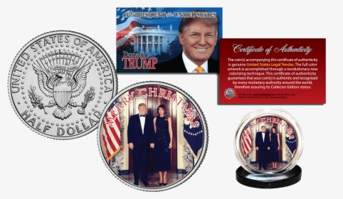 Donald Trump Half Dollar Coin Ebay, HD Png Download, Transparent PNG