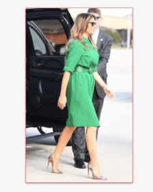 Melania Trump Green Dress, HD Png Download, Transparent PNG