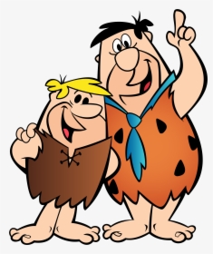 Fred Flintstone And Barney Rubble Png Clip Art Image​ - Fred E Barney Flintstones, Transparent Png, Transparent PNG