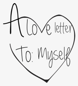Drawing Letter Love - Heart, HD Png Download, Transparent PNG