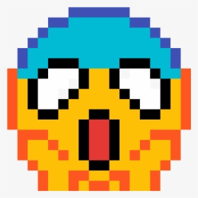 Emoji Minecraft Pixel Art, HD Png Download, Transparent PNG
