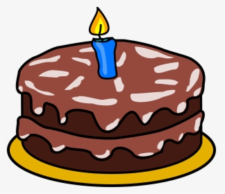 Transparent Cartoon Birthday Cake, HD Png Download, Transparent PNG