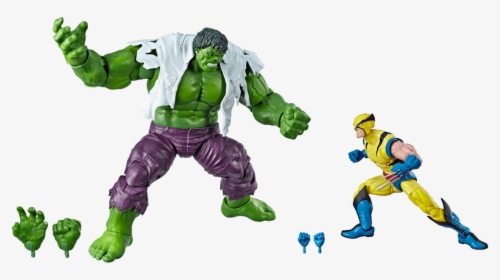 Marvel Legends Hulk And Wolverine, HD Png Download, Transparent PNG