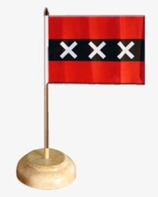 Netherlands Amsterdam Table Flag - Amsterdam, HD Png Download, Transparent PNG
