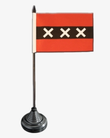 Netherlands Amsterdam Table Flag - Flag, HD Png Download, Transparent PNG