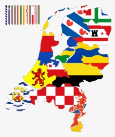 Flags Of Provinces Of The Netherlands - Netherlands Provinces, HD Png Download, Transparent PNG