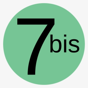 Metro Line 7bis Paris - Logo Metro 7bis, HD Png Download, Transparent PNG