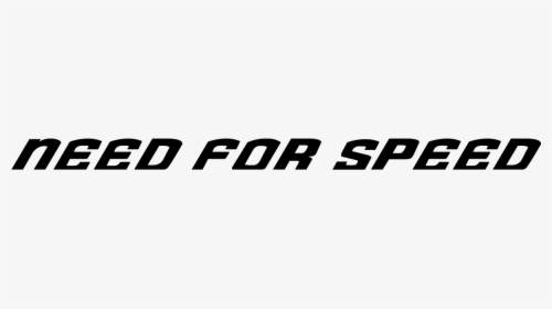 Need For Speed - Need For Speed Font Png, Transparent Png, Transparent PNG