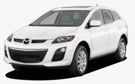White 2010 Mazda Cx7 On White Background - 2012 Mazda Cx 7 White, HD Png Download, Transparent PNG