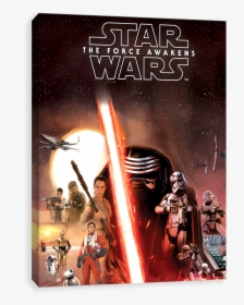 The Force Awakens - Star Wars The Force Awaken Posters, HD Png Download, Transparent PNG