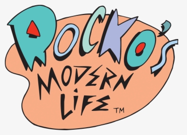 Rockos Modern Life Logo - Nickelodeon Logo Rocko's Modern Life, HD Png Download, Transparent PNG