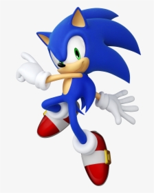 Sonic The Hedgehog With Ring, HD Png Download, Transparent PNG