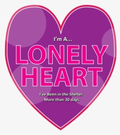 I M Lonely Heart Pic Share On Facebook - Heart, HD Png Download, Transparent PNG