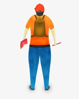 Man, Vector Design, Male, Character, Portrait, Person - Standing, HD Png Download, Transparent PNG