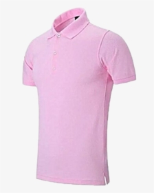 Plain Pink T-shirt Png Transparent Image - Polo Shirt, Png Download, Transparent PNG