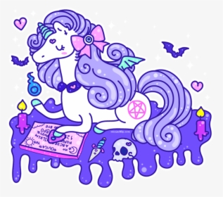 Transparent Unicorn Png Tumblr - Transparent Kawaii Ouija, Png Download, Transparent PNG