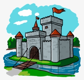 Castle Cartoon Medieval Times, HD Png Download, Transparent PNG