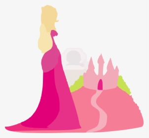 Princess Castle Fairy Tale Free Photo - Prince Princess With Castle Clipart Scenery, HD Png Download, Transparent PNG