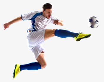 World Cup Football Player Kick-off - Soccer Player Transparent Background, HD Png Download, Transparent PNG