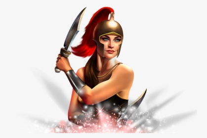 Female Warrior Png , Png Download - Woman Warrior, Transparent Png, Transparent PNG