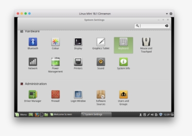 Images/mint 2 Select Keyboard-en - Change Linux Mint Keyboard Layout, HD Png Download, Transparent PNG