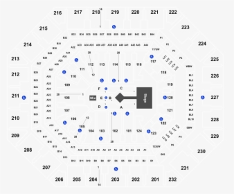 Talking Stick Arena Seating Chart Section 101 Row 2, HD Png Download, Transparent PNG