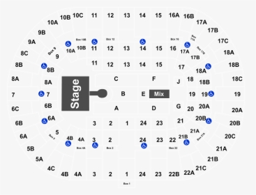 Pechanga Arena San Diego Seating Chart Ll23, HD Png Download, Transparent PNG