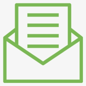 Mail Icon Green - Email Icon, HD Png Download, Transparent PNG