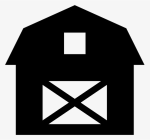 The Icon Shows A Barn On A Farm - Barn Icon Png, Transparent Png, Transparent PNG