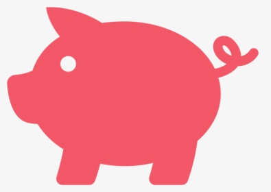 This Will Begin With A Commercial Pig Farm Outside - Blue Piggy Bank Clipart, HD Png Download, Transparent PNG