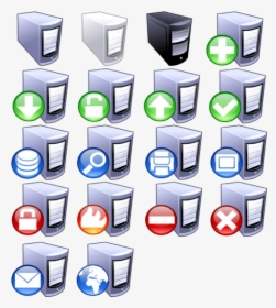 Web Server Icon Small, HD Png Download, Transparent PNG