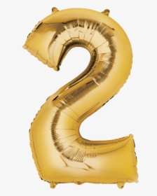 Graduation Party Corner - Gold Number Balloons 2, HD Png Download, Transparent PNG