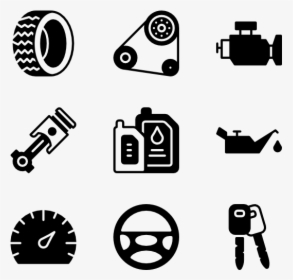Car Parts - Car Parts Icon Png, Transparent Png, Transparent PNG