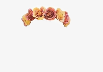 #autumn #fall #roses #flowercrown #crown - Flower Crown Cut Out, HD Png Download, Transparent PNG
