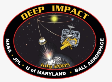 Deep Impact Mission Patch - Deep Impact Mission Logo, HD Png Download, Transparent PNG