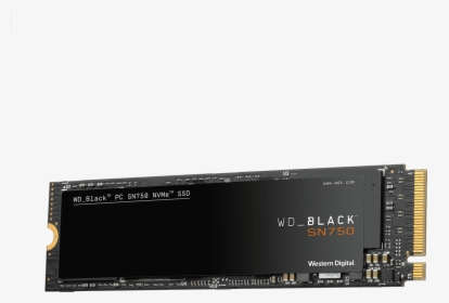 250gb Wd Black™ Sn750 Nvme™ Ssd - Wd Black M 2 Ssd, HD Png Download, Transparent PNG